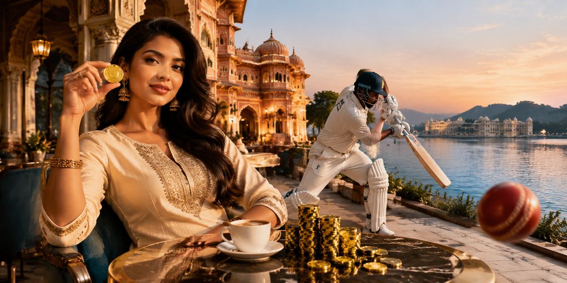 Indian cricket fan enjoying live betting on mobile