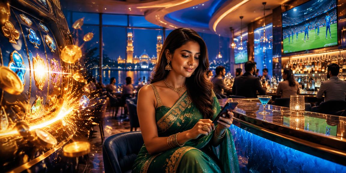 Players enjoying Andar Bahar betting in India