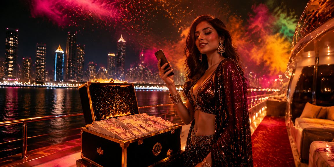 Mobile casino gaming in Mumbai during Holi